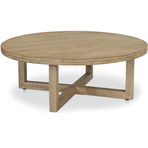 Joel 42 X 42 inch Natural Coffee Table